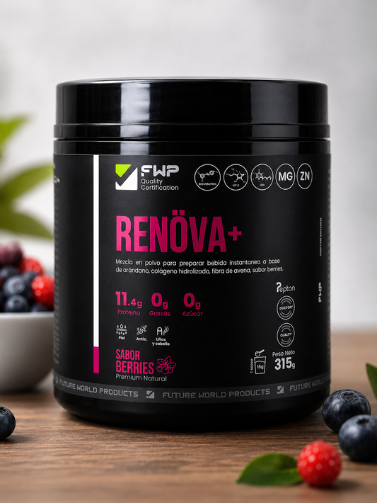 RENÖVA+ Colágeno Hidrolizado con Biopéptidos Activos