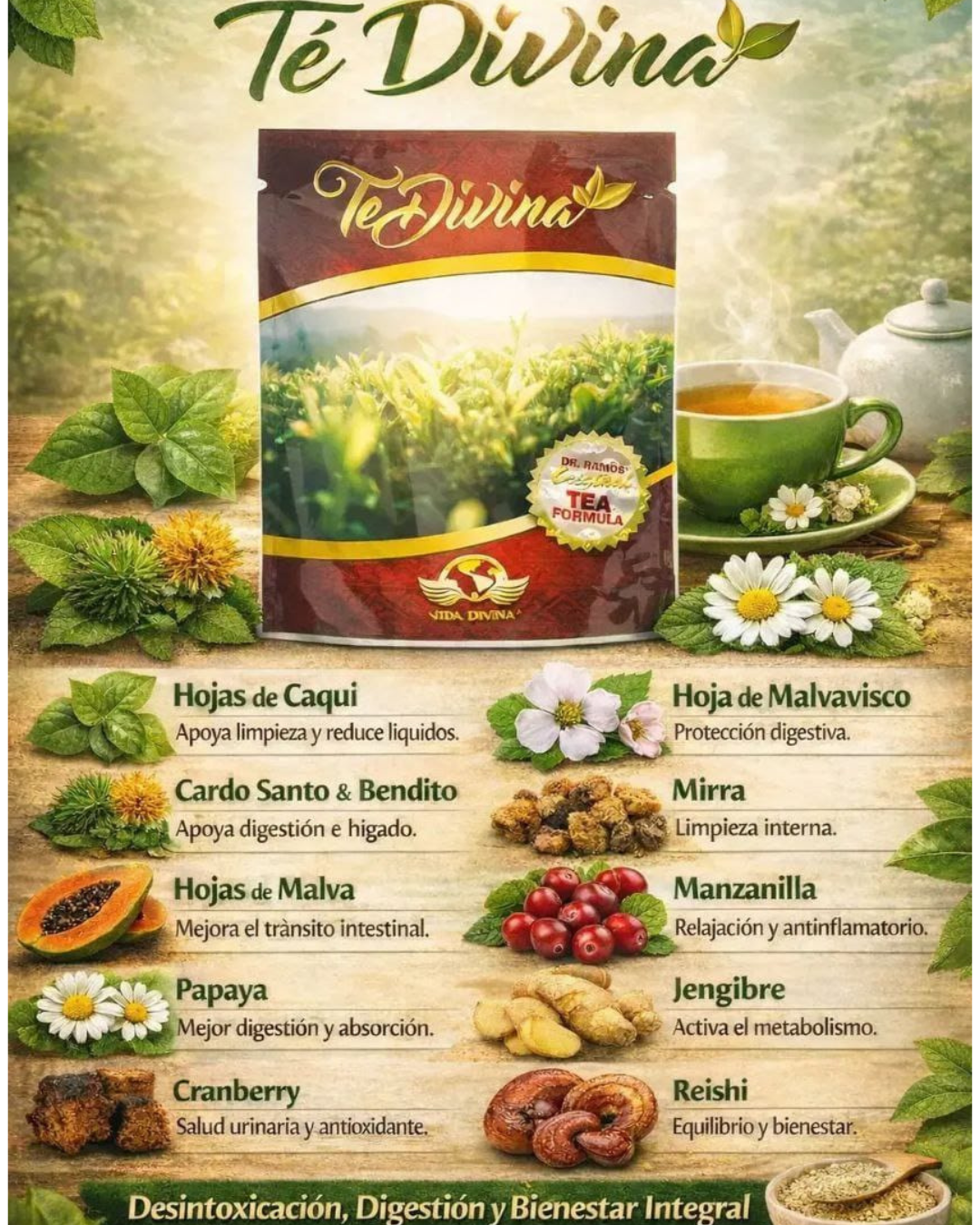 TE DIVINA -🍵 DETOX NATURAL Y ORGANICO🌱